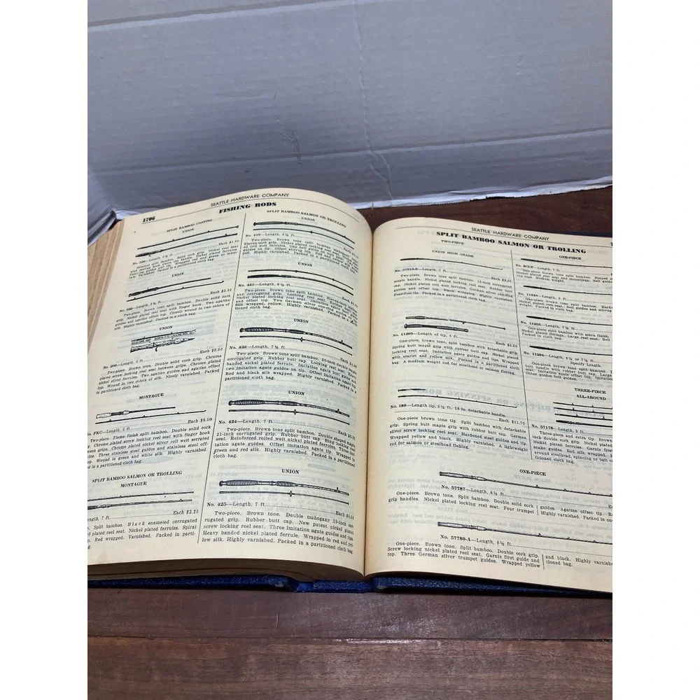 Seattle Hardware Company General Index Catalog Vintage 1920s Trade Industrial